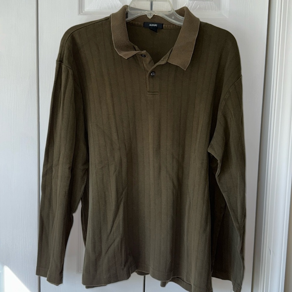 5 for $25. Bundle to Save. Men's Olive Green Polo Shirt, size XL